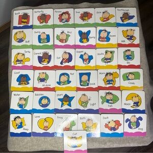 Youth Sign Language Flash Board Cards‎ Set of 31 Educational Learning for Kids